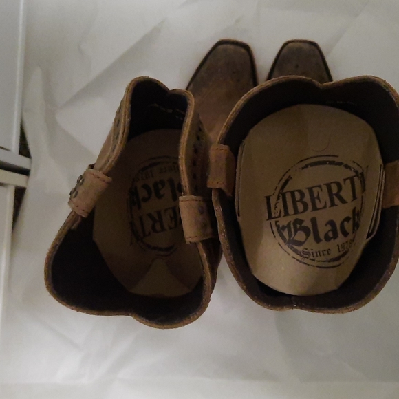 Liberty Black tan America boot NIB sz 8 - Picture 6 of 10